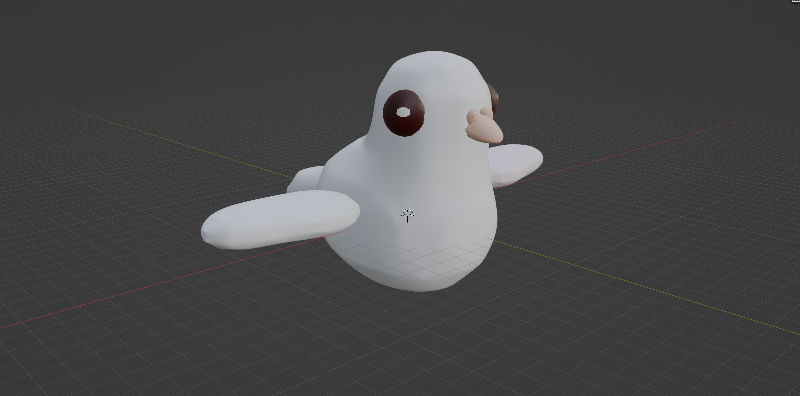 In game pigeon 3d model